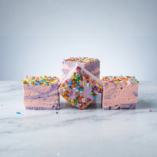 מרשמלו בטעם מסטיק וסוכריות